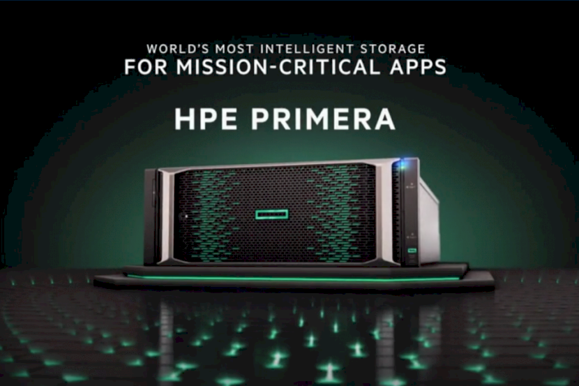 Iepazīsti inteliģento HPE Primera disku masīvu