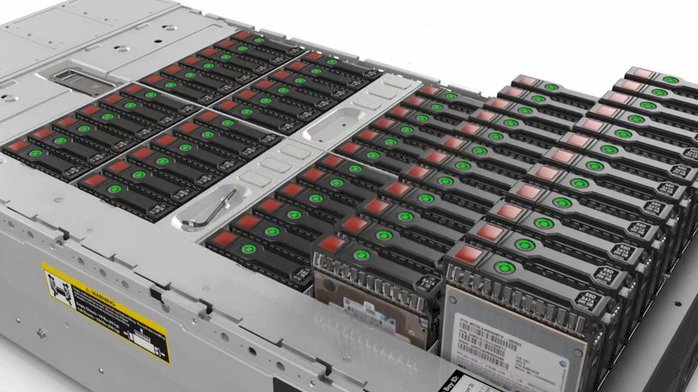 HP SL4540/5 sērijas serveri big data apstrādei